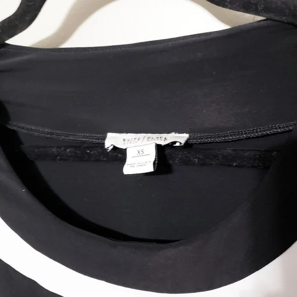 WHBM Retro 70's style mini dress bell sleeves XS - Picture 2 of 4